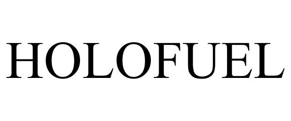 Trademark Logo HOLOFUEL
