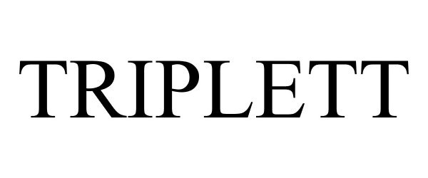 Trademark Logo TRIPLETT