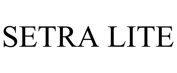Trademark Logo SETRA LITE