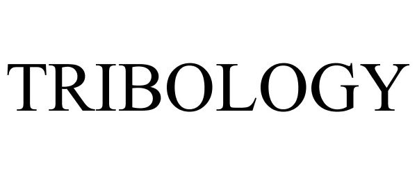 Trademark Logo TRIBOLOGY