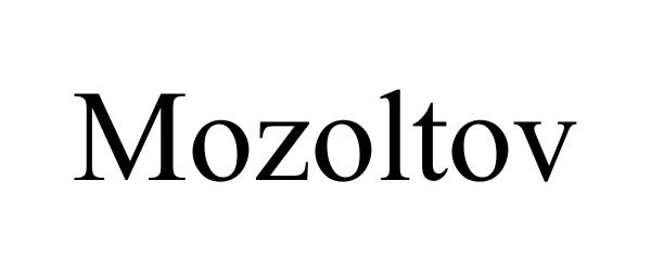 Trademark Logo MOZOLTOV