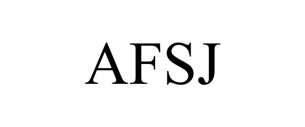 Trademark Logo AFSJ