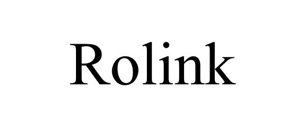 Trademark Logo ROLINK