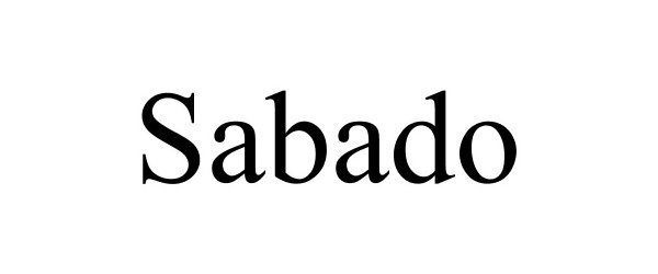 Trademark Logo SABADO