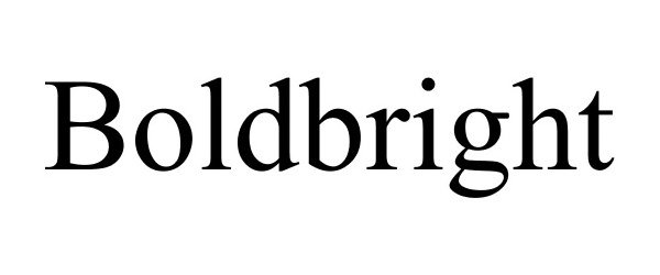  BOLDBRIGHT