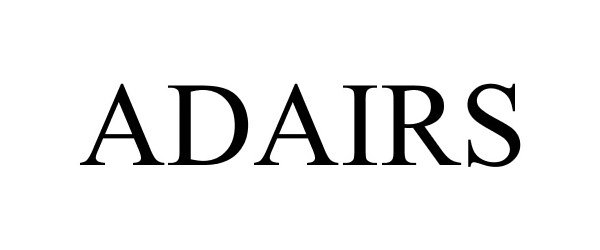 Trademark Logo ADAIRS