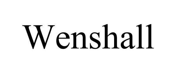 Trademark Logo WENSHALL