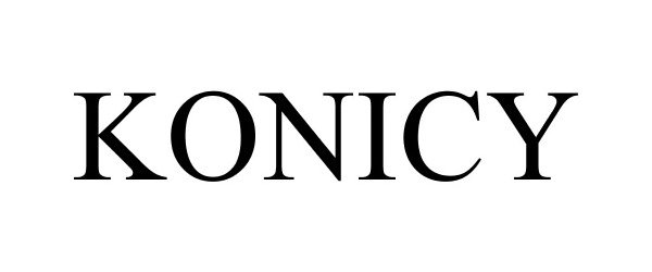 Trademark Logo KONICY