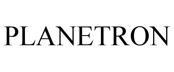 Trademark Logo PLANETRON