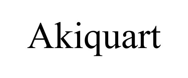 Trademark Logo AKIQUART