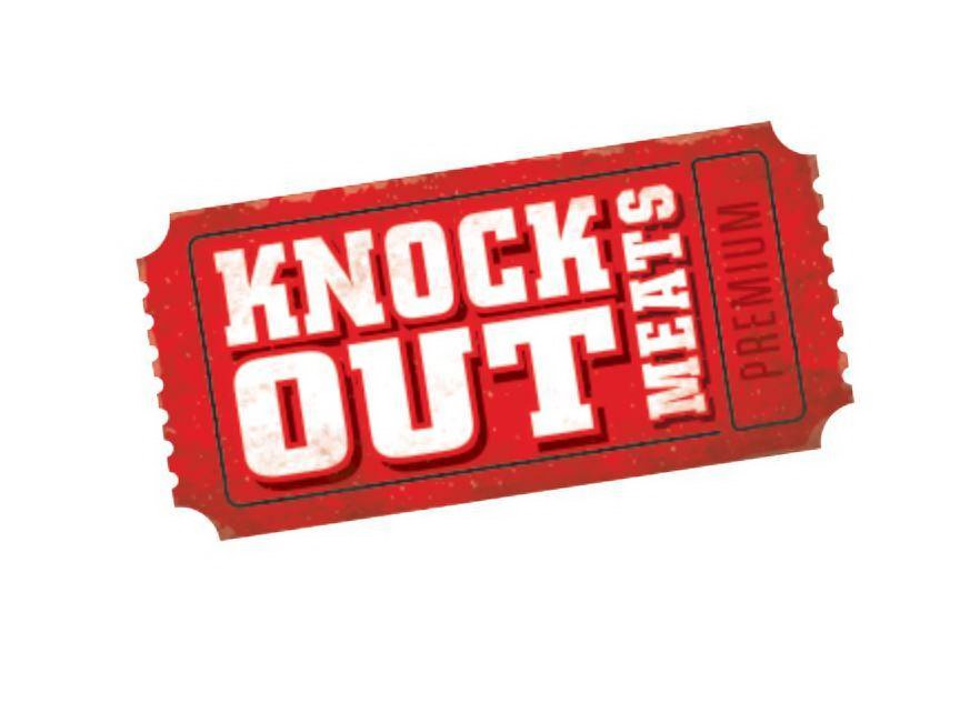 Trademark Logo KNOCK OUT MEATS PREMIUM