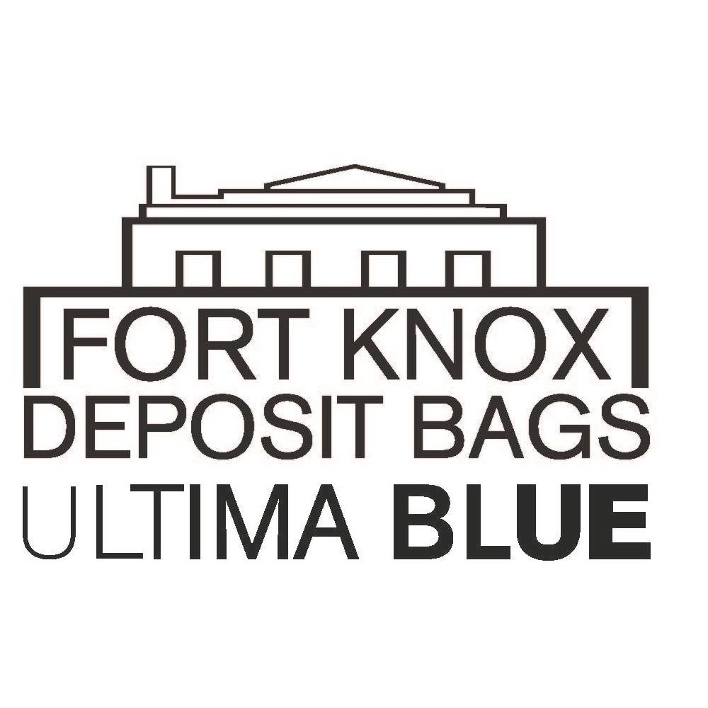 Trademark Logo FORT KNOX DEPOSIT BAGS ULTIMA BLUE