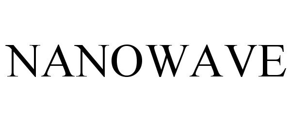 Trademark Logo NANOWAVE