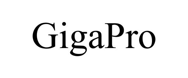Trademark Logo GIGAPRO