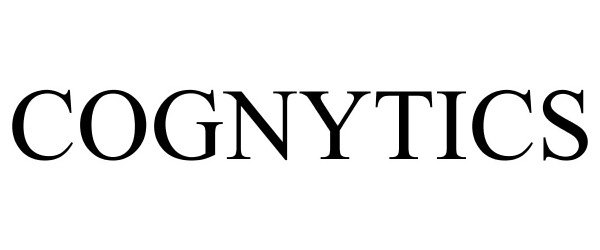 Trademark Logo COGNYTICS