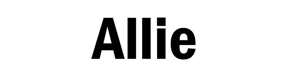 Trademark Logo ALLIE