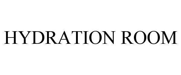 Trademark Logo HYDRATION ROOM