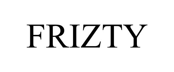 Trademark Logo FRIZTY