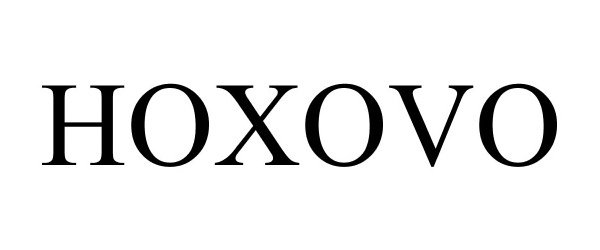 Trademark Logo HOXOVO