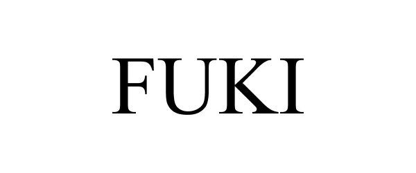 Trademark Logo FUKI