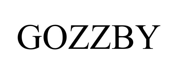 Trademark Logo GOZZBY