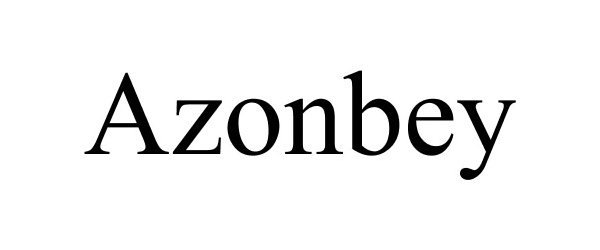 Trademark Logo AZONBEY