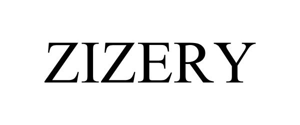 Trademark Logo ZIZERY