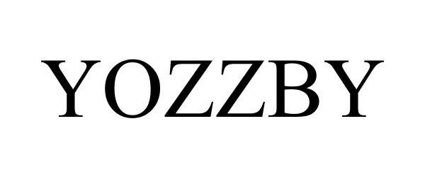 Trademark Logo YOZZBY
