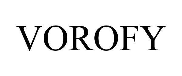 Trademark Logo VOROFY