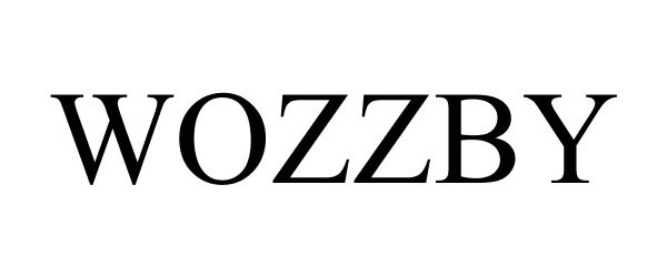 Trademark Logo WOZZBY