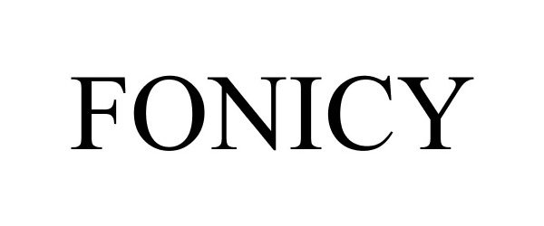 Trademark Logo FONICY