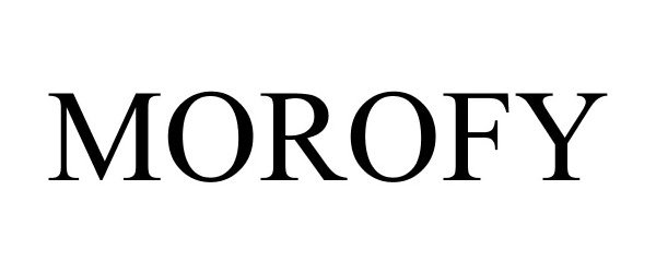 Trademark Logo MOROFY