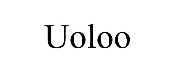 Trademark Logo UOLOO