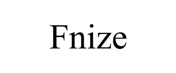 Trademark Logo FNIZE