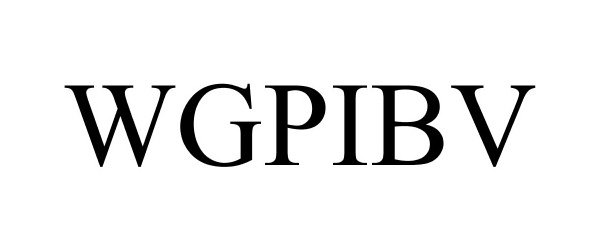 Trademark Logo WGPIBV