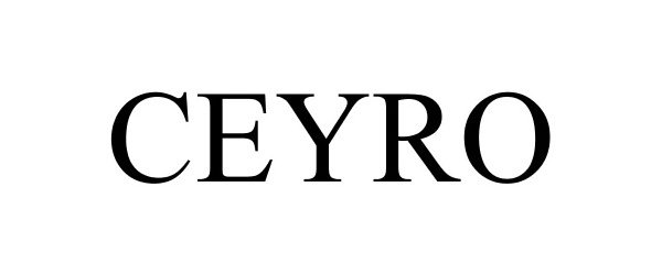 Trademark Logo CEYRO