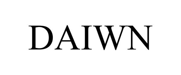 Trademark Logo DAIWN