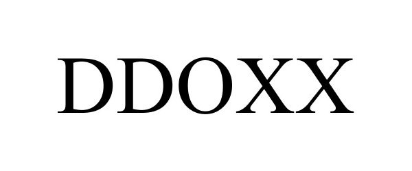 Trademark Logo DDOXX