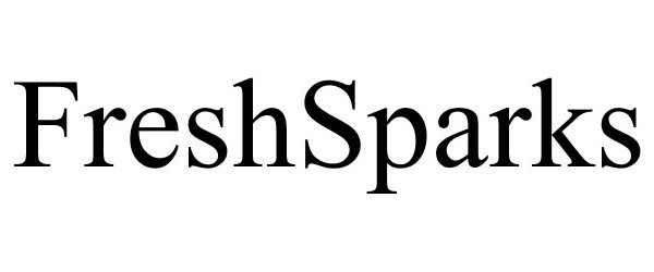 Trademark Logo FRESHSPARKS