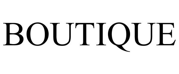 Trademark Logo BOUTIQUE