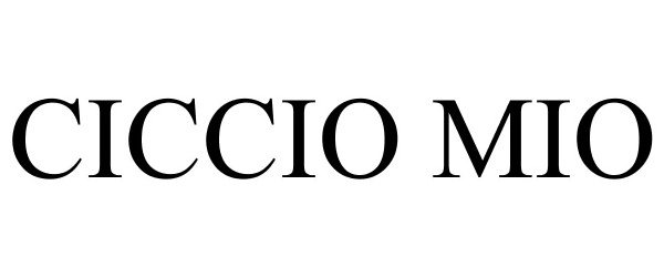 Trademark Logo CICCIO MIO