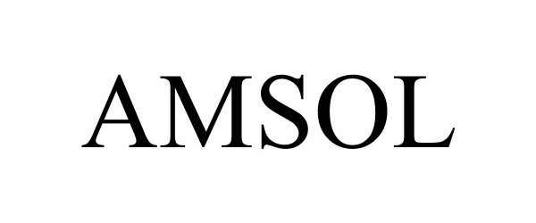 Trademark Logo AMSOL