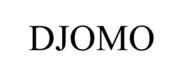 Trademark Logo DJOMO
