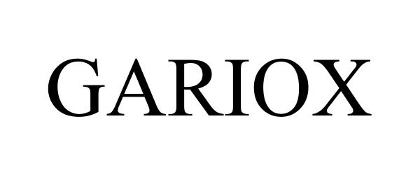 Trademark Logo GARIOX