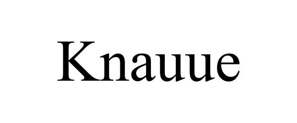  KNAUUE