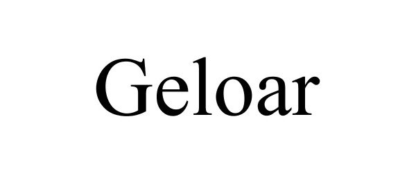 Trademark Logo GELOAR