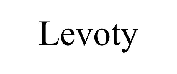 Trademark Logo LEVOTY