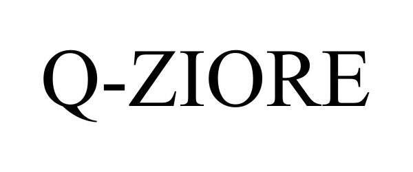 Trademark Logo Q-ZIORE