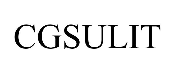 Trademark Logo CGSULIT