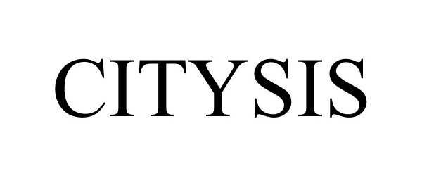 Trademark Logo CITYSIS